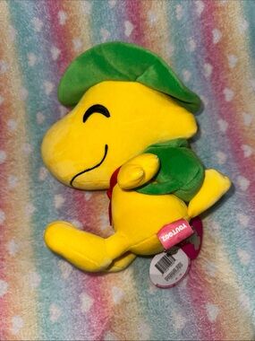Peanuts Beagle Scouts WoodStock collectible plushie. Rare & made W A+ quality.